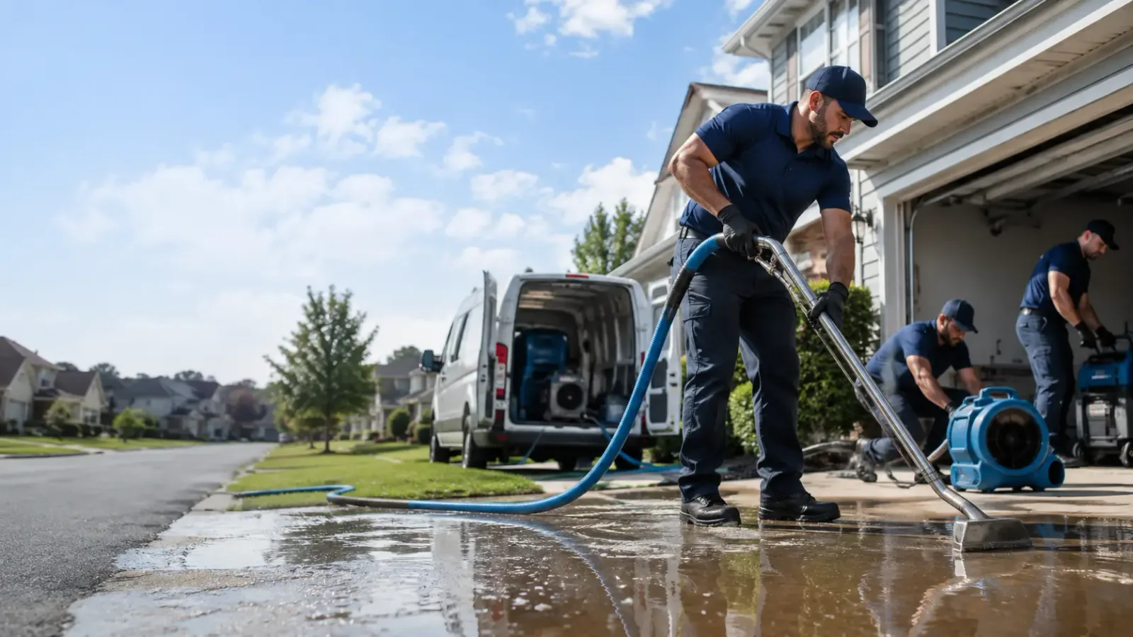 Flood Damage Restoration in Tell, TX